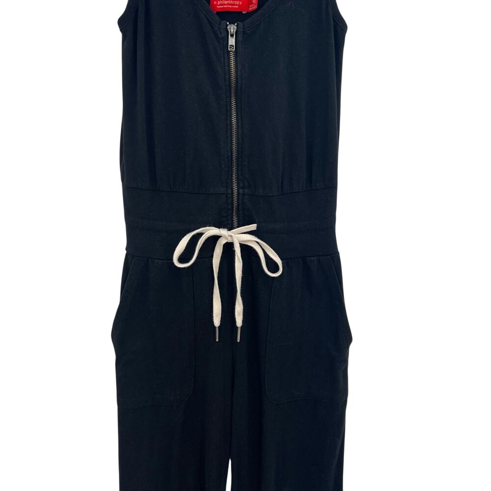 n:Philanthropy Griffith Jumpsuit‎ Zippered Drawstring-Waist Jogger Black Size XS - Picture 5 of 14